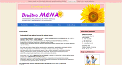 Desktop Screenshot of drustvo-mena-maribor.si